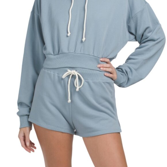 NEW NIA Essex Shorts in dusty blue for women 1125 1t4 - Picture 1 of 7